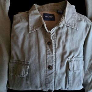 Green Button-Up Jacket